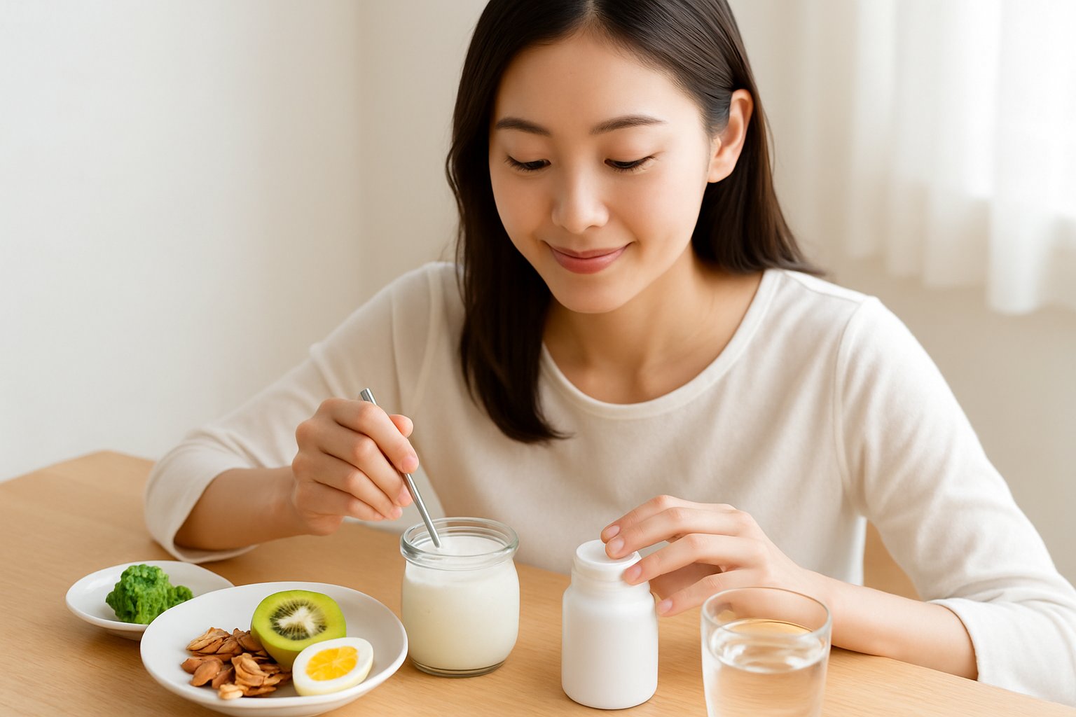毛穴に効く生活習慣｜食事とサプリメントの考え方
